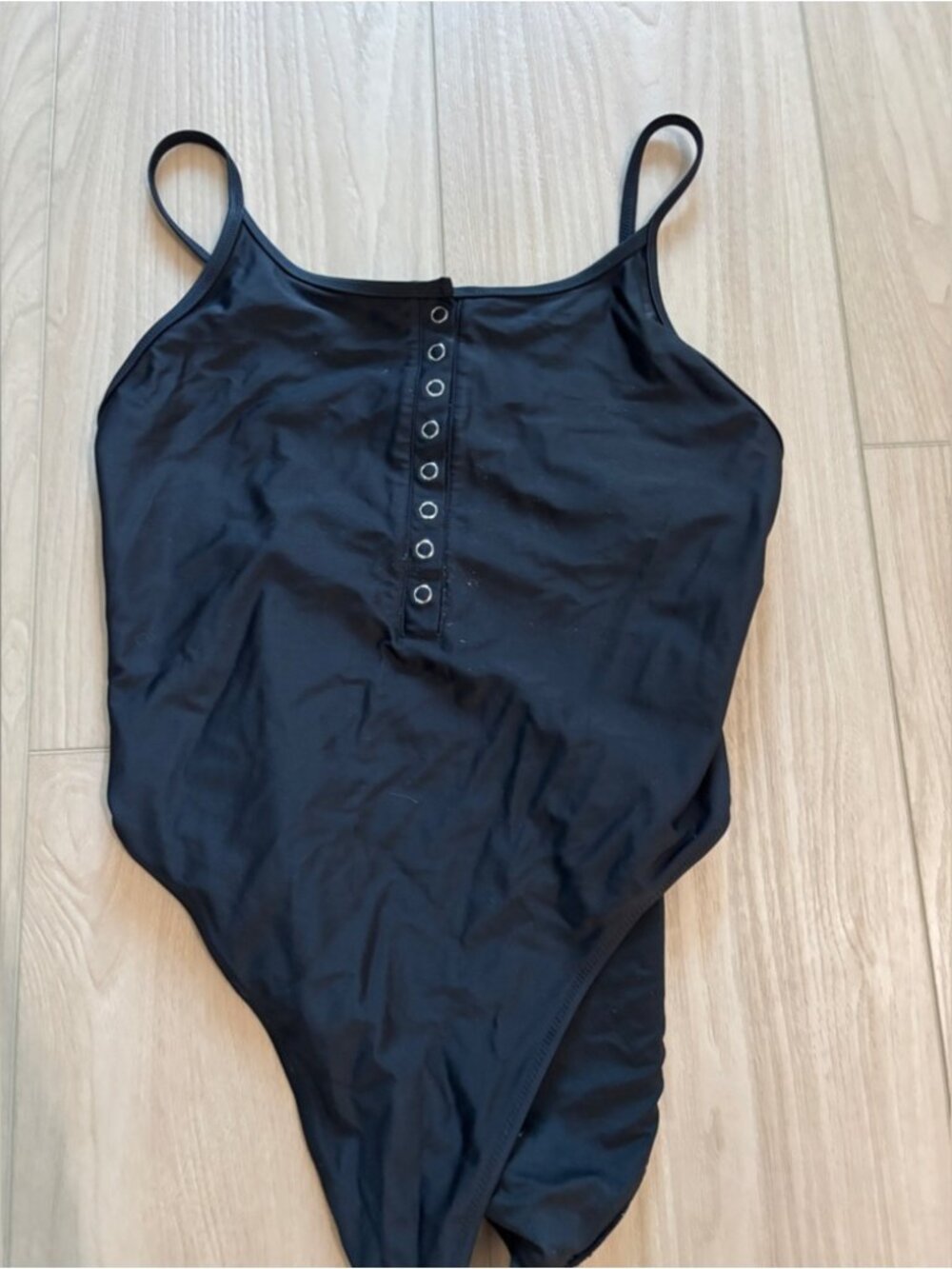 Black Classic One-Piece Swimsuit